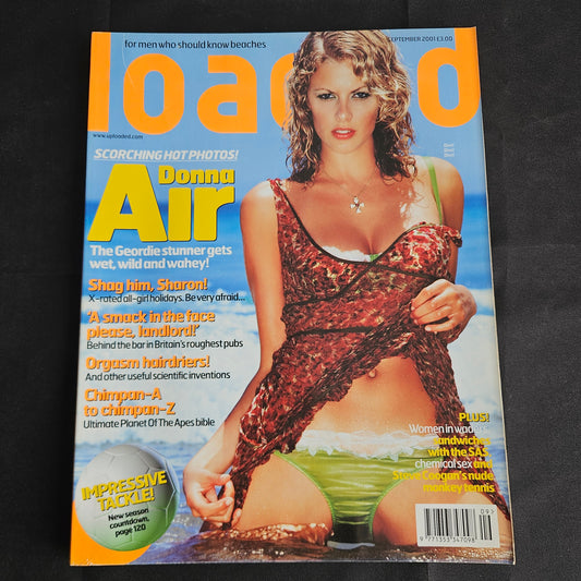 Loaded Magazine September 2001 (1352) Donna Air Suranne Jones Mark Wahlberg Y2K
