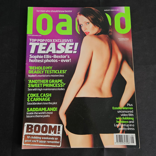 Loaded Magazine August 2001 (1352) Sophie Ellis-Bextor Estella Warren Luke Goss