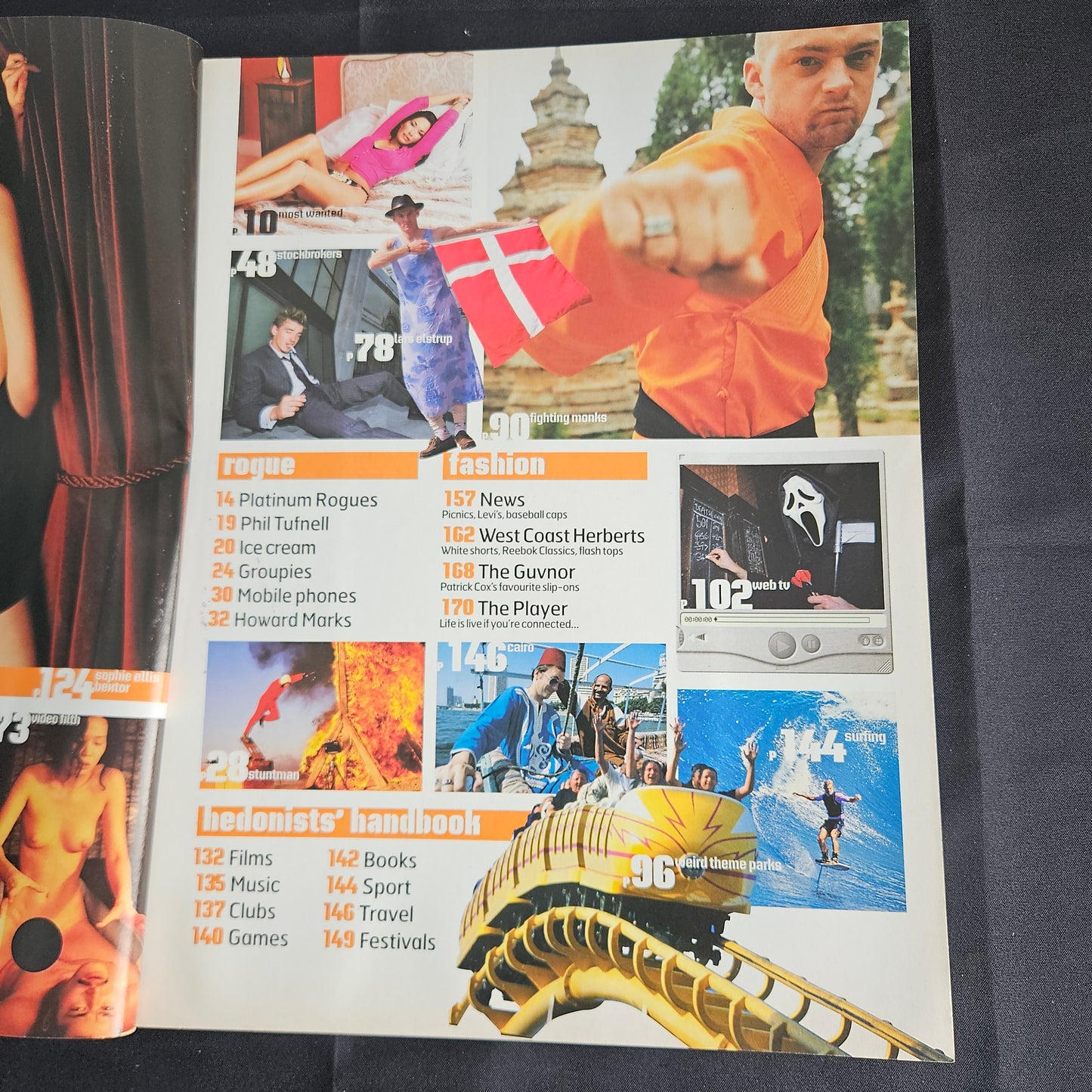 Loaded Magazine August 2001 (1352) Sophie Ellis-Bextor Estella Warren Luke Goss