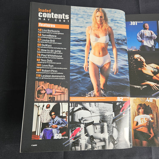 Loaded Magazine May 2001 (1352) Tess Daly Lisa Barbuscia OutKast Robert Pires Y2K