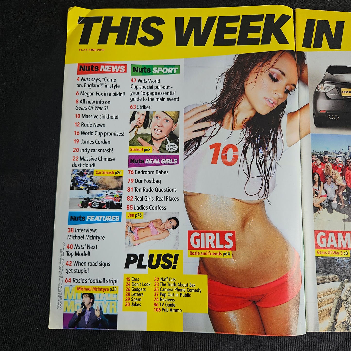 Nuts Magazine 11-17 June 2010 (1353) Rosie Jones World Cup Special Megan Fox Football