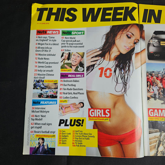 Nuts Magazine 11-17 June 2010 (1353) Rosie Jones World Cup Special Megan Fox Football