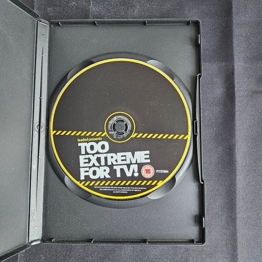 Too Extreme For TV! DVD – Rare Loaded Magazine 2003 Promo (Box 0002) Jackass Dirty Sanchez