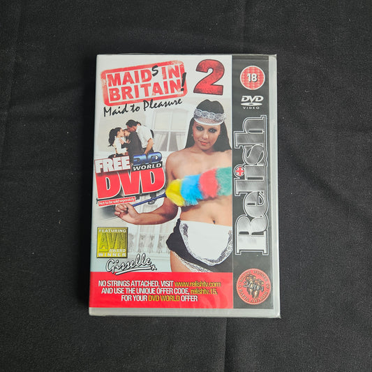 Maids In Britain 2 DVD – Rare DVD World Relish Promo (Box 0002) Giselle