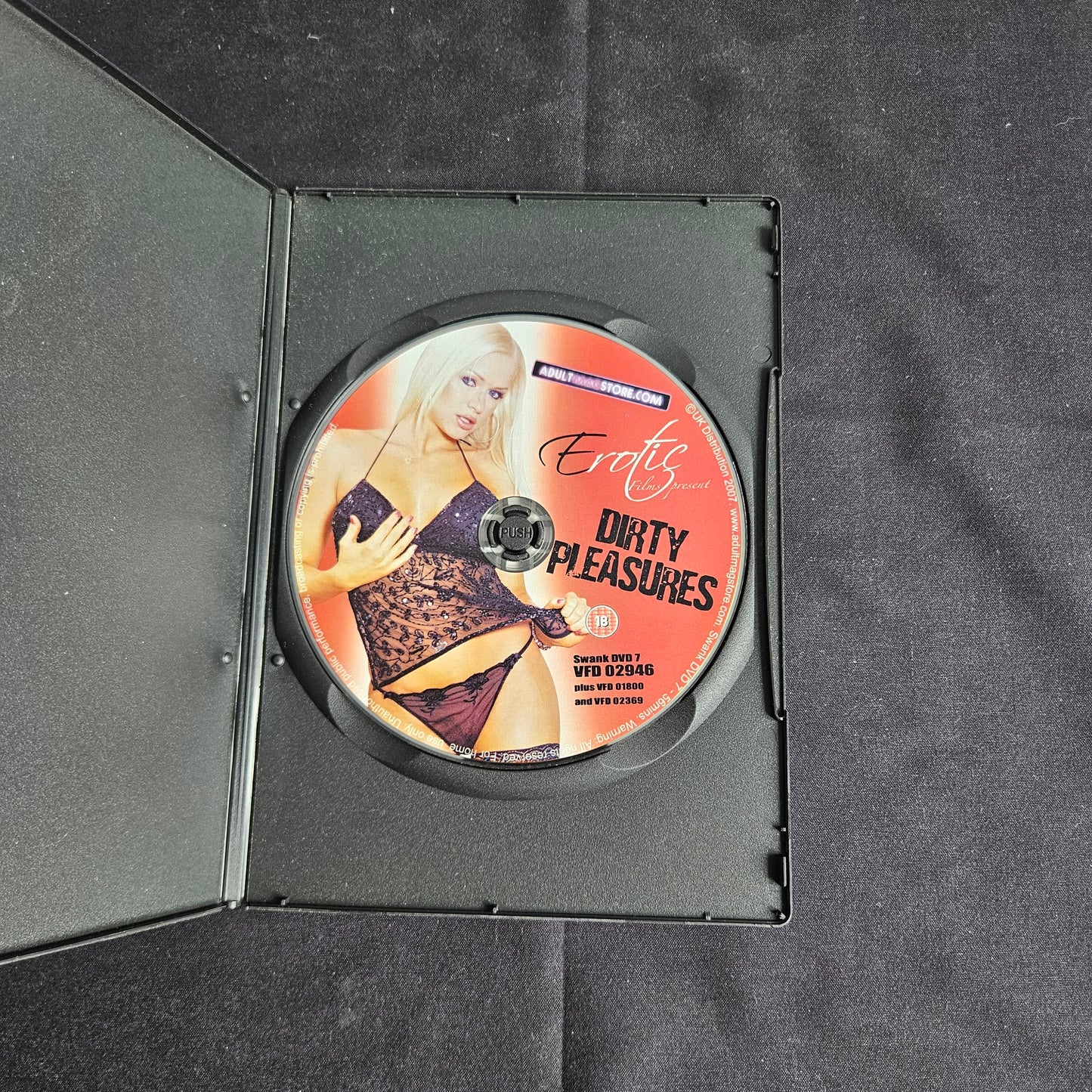 Dirty Pleasures DVD 2001 – Rare Erotic Films Promo (Box 0002) Glamour Models
