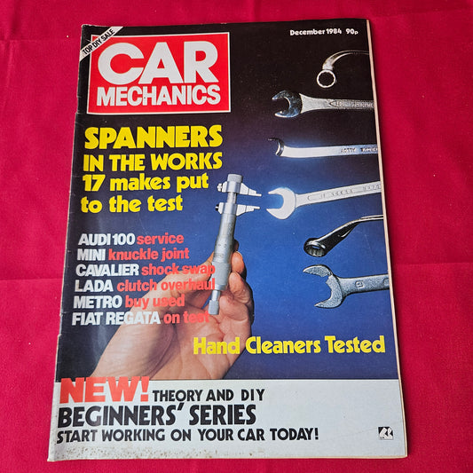 Car Mechanics Magazine December 1984 (1363) Audi 100 Mini Cavalier Lada Metro Fiat