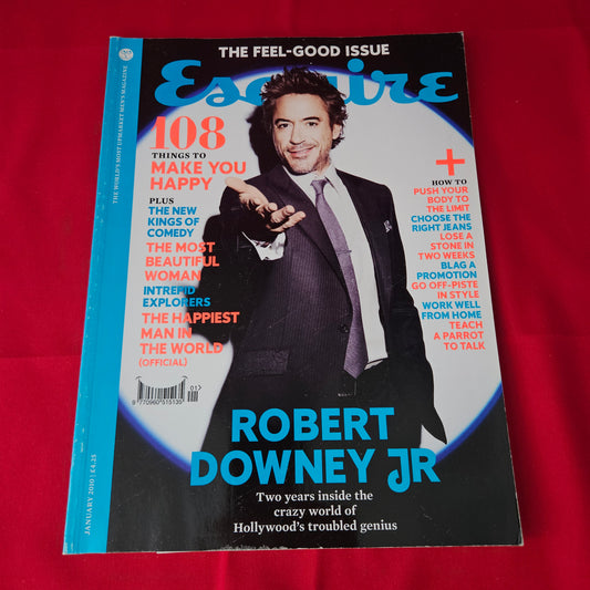 Esquire Magazine UK January 2010 (1367) Robert Downey Jr Zoe Saldana