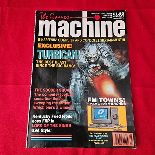 The Games Machine May 1990 Issue 30 (1367) Turrican Amiga C64 ZX Spectrum