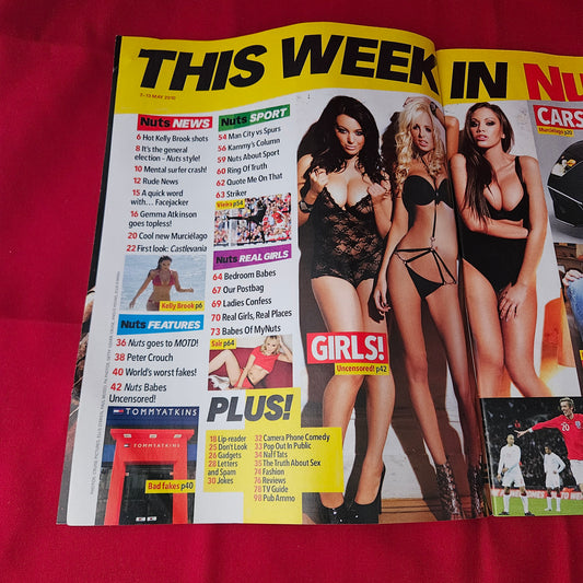 Nuts Magazine 7-13 May 2010 (1368) POSTER Rhian Sugden Emma Frain Gemma Atkinson