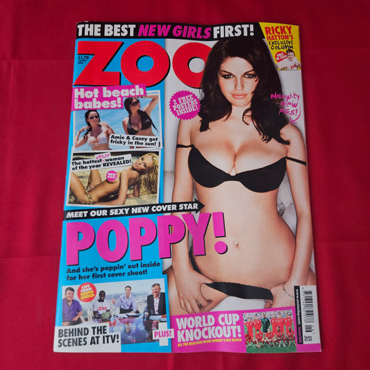 Zoo Magazine 2-8 July 2010 (1369) POSTERS INTACT! Poppy Rivers Amie Casey