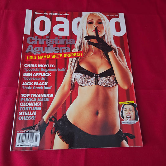 Loaded Magazine March 2004 (1370) Christina Aguilera Jack Black Chris Moyles