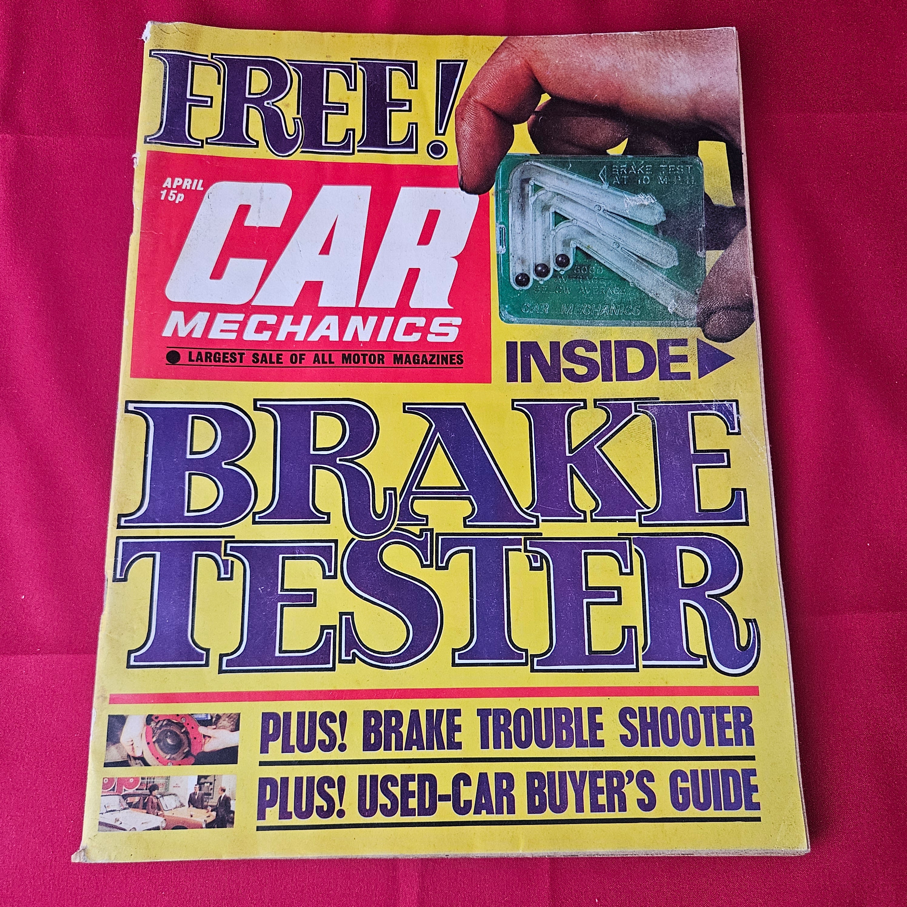 Car Mechanics Magazine April 1972 (1371) Vintage DIY Brake Troubleshoo ...