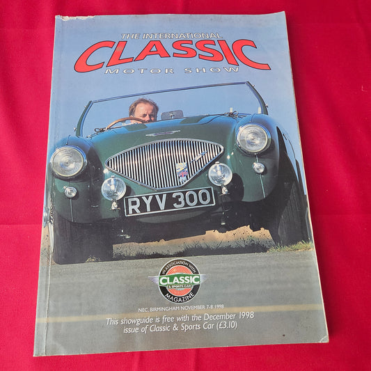 Classic & Sports Car Magazine December 1998 (1371) BMW CSL vs Ford RS + NEC Showguide