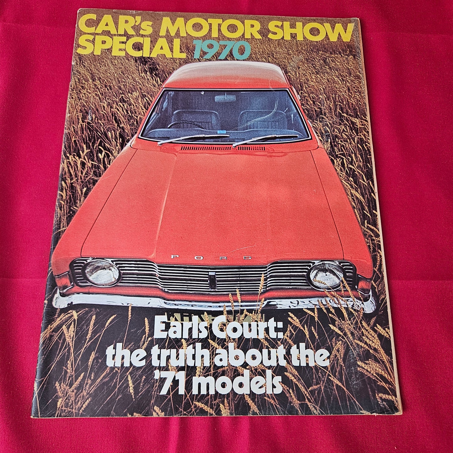CAR Motor Show Special October 1970 (1371) Ford Cortina Mk3 Vauxhall Viva Maxi