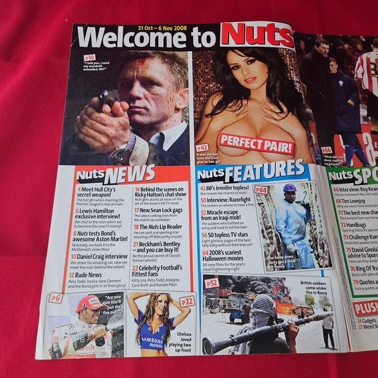 Nuts Magazine 31 October - 6 November 2008 (1373) Big Brother Jennifer Clark Michelle Marsh