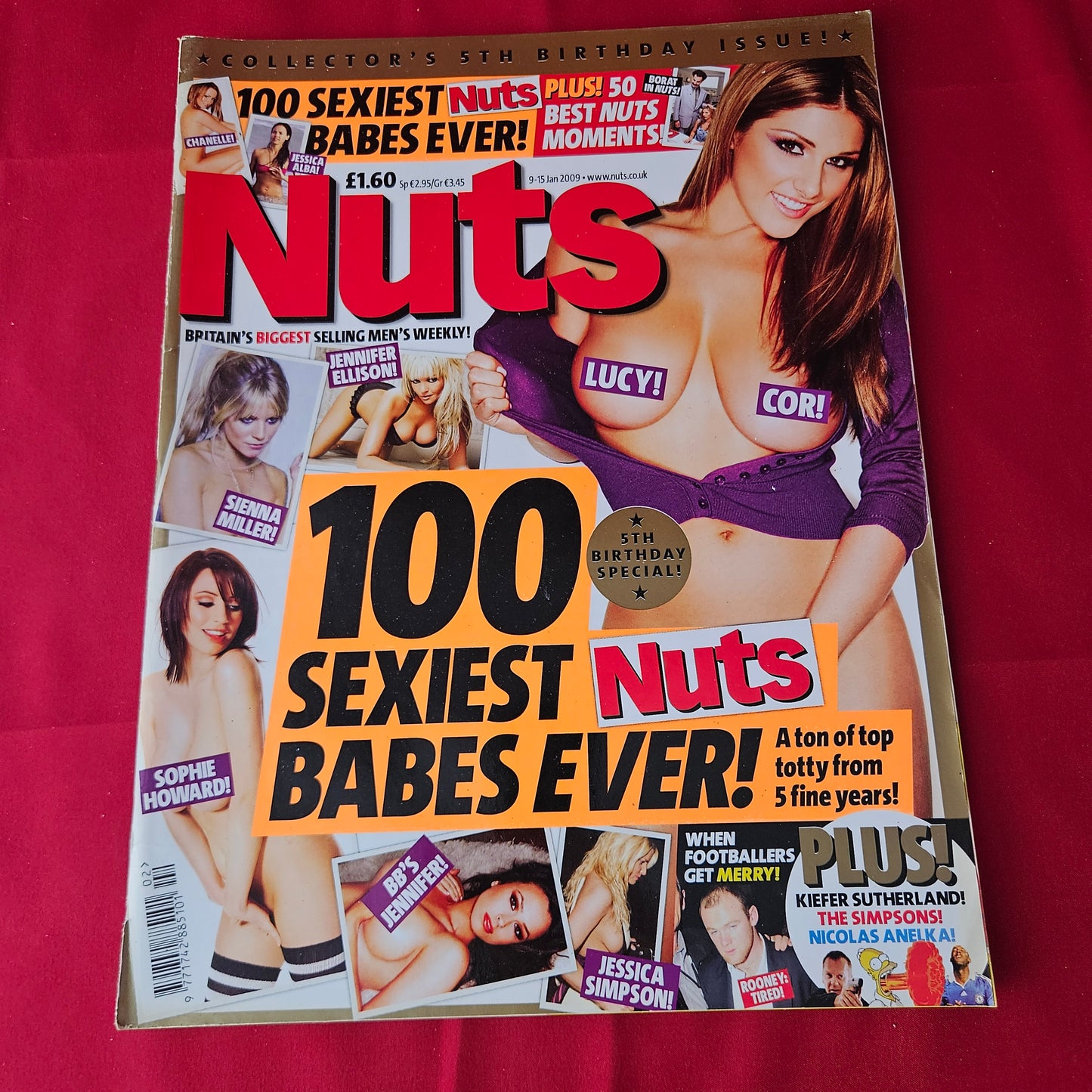 Nuts Magazine 9-15 January 2009 (1373) Lucy Pinder Sophie Howard Peta Todd Jennifer Ellison