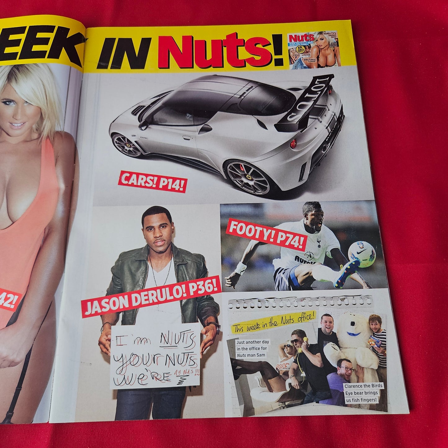 Nuts Magazine 30 September - 6 October 2011 (1373) Billie Faiers Tashie Morgan Lees Polly Parsons