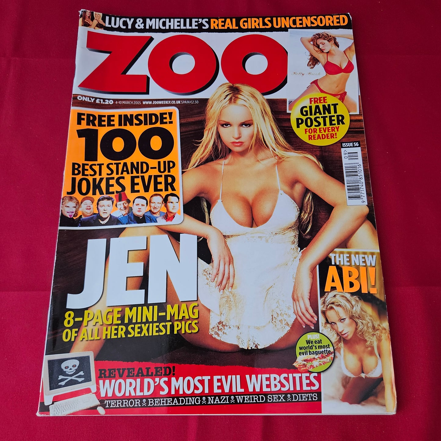 ZOO Magazine 4-10 March 2005 (1377) Jennifer Ellison Sophie Anderton Abi Holly Brook