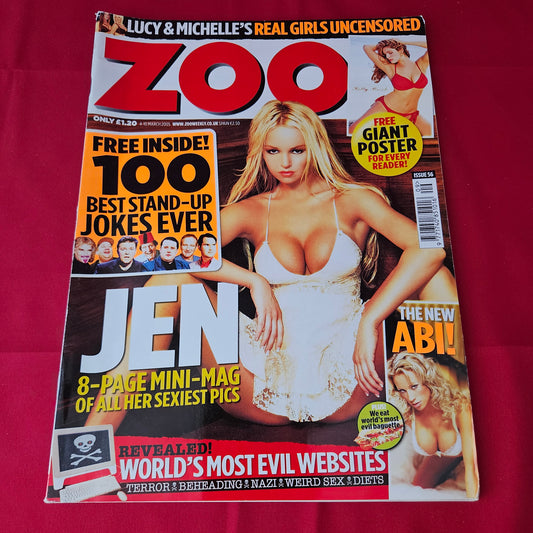 ZOO Magazine 4-10 March 2005 (1377) Jennifer Ellison Sophie Anderton Abi Holly Brook