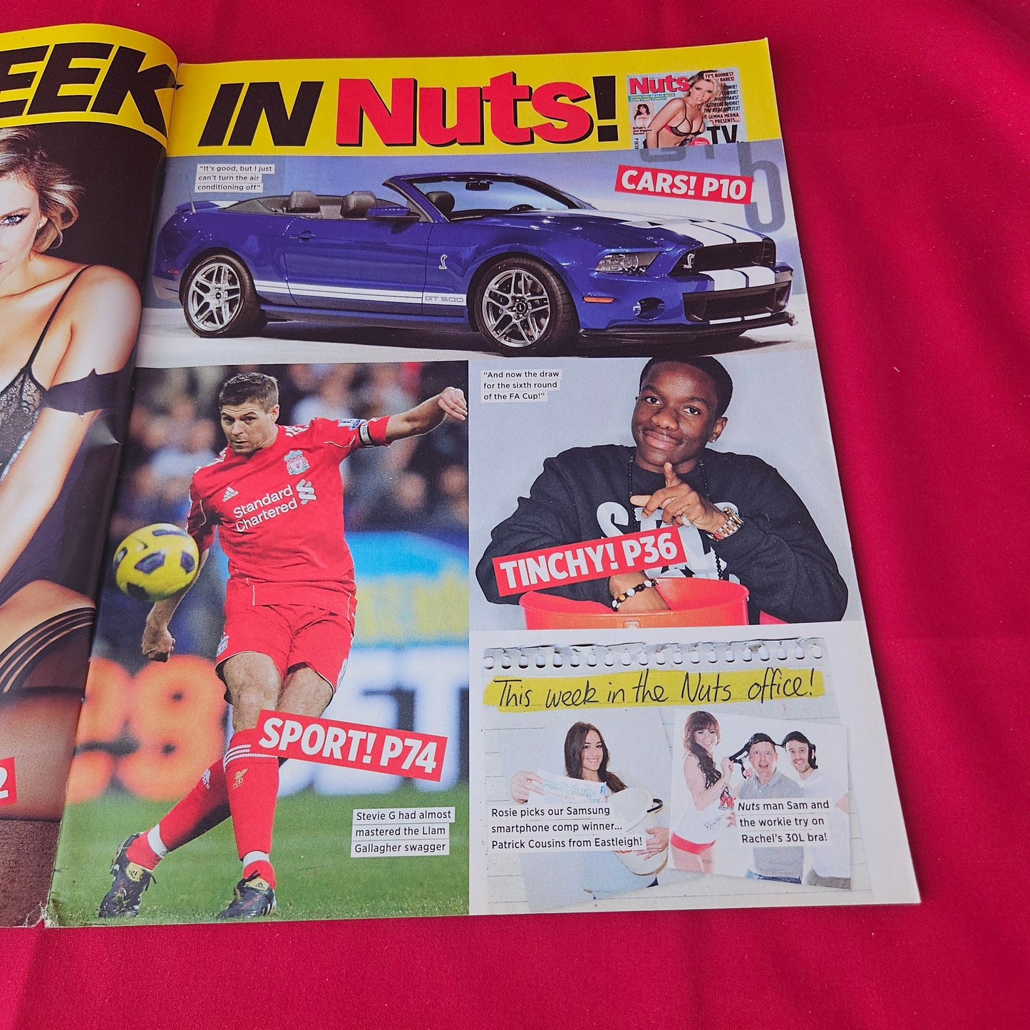 Nuts Magazine 24 February - 1 March 2012 (1377) Gemma Merna Holly Peers Billie Faiers
