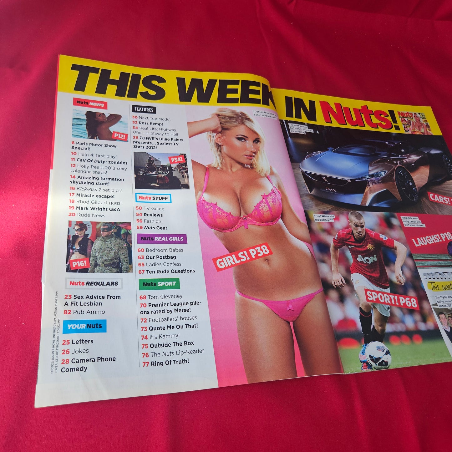 Nuts Magazine 5 - 11 October 2012 (1377) Billie Faiers Holly Hagan Holly Peers Chloe Simms Danica Thrall