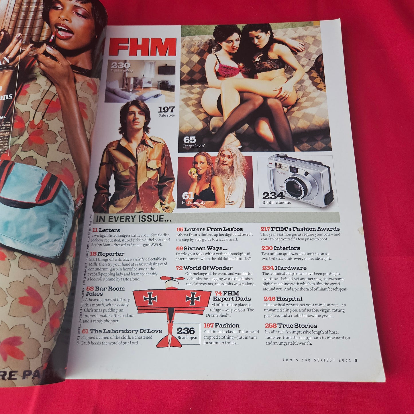 FHM Magazine Sexiest 2001 (1378) Charlize Theron Clare Kramer Vanessa-Mae Melissa Tkautz