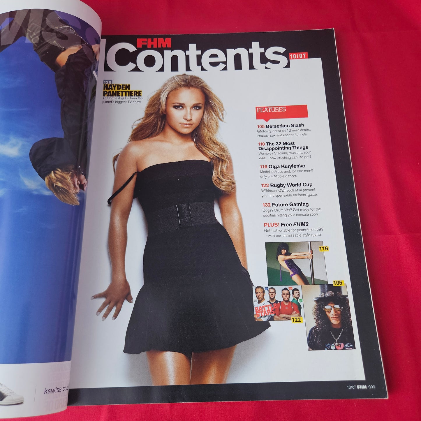 FHM Magazine October 2007 (1378) Hayden Panettiere Olga Kurylenko Arianny Celeste