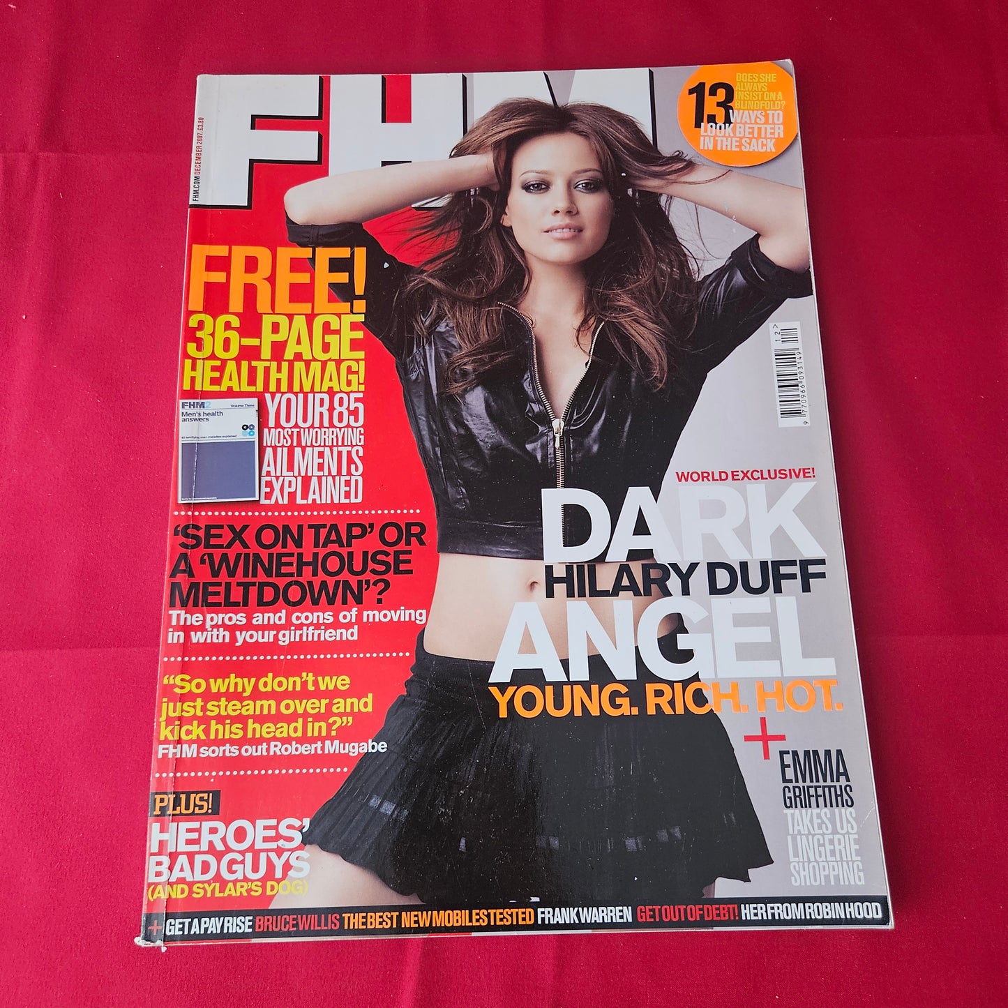 FHM Magazine December 2007 (1378) Hilary Duff Emma Griffiths Danielle Harris