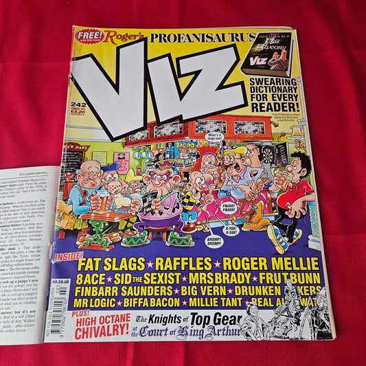 Viz Comic Magazine Issue 242 February 2015 (1389) Top Gear King Arthur Satire Parody