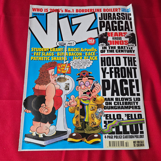 Viz Comic Magazine Issue 142 February 2005 (1389) Jurassic Pagga Student Grant Jack Black Satire