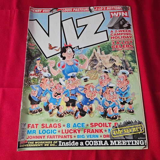 Viz Comic Magazine Issue 297 August 2020 (1389) Government Cobra Meeting Satire Parody