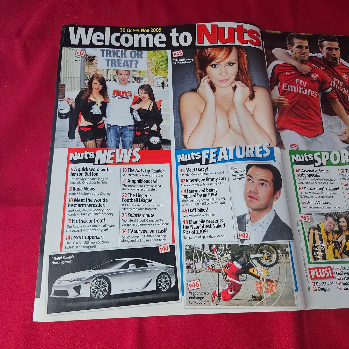 Nuts Magazine 30 Oct-5 Nov 2009 (1390) Chanelle Hayes Lucy Pinder Sophie Howard Rosie Danielle Eva