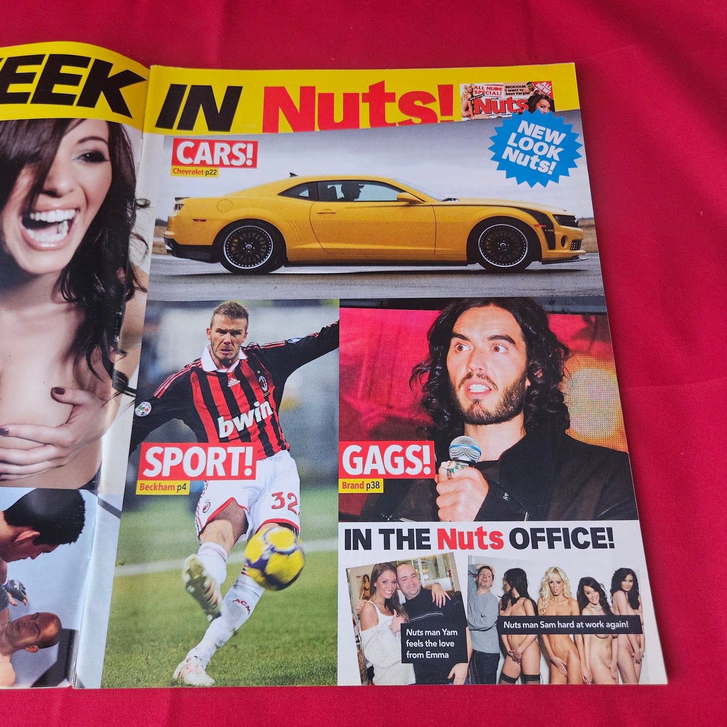 Nuts Magazine 19-25 February 2010 (1390) Lindsey Strutt Rhiani Holly Peta Rebecca-Jane Poster