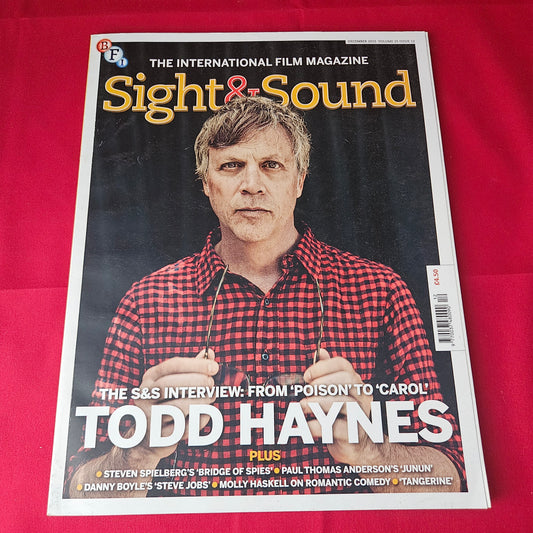 Sight & Sound Magazine December 2015 (1392) Todd Haynes Carol Steve Jobs