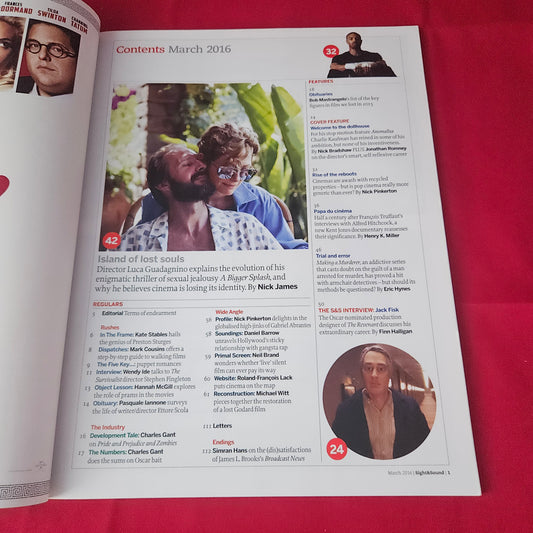 Sight & Sound Magazine March 2016 (1392) Charlie Kaufman Anomalisa Film