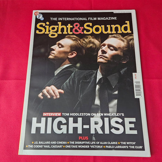 Sight & Sound Magazine April 2016 (1392) Tom Hiddleston High-Rise Film