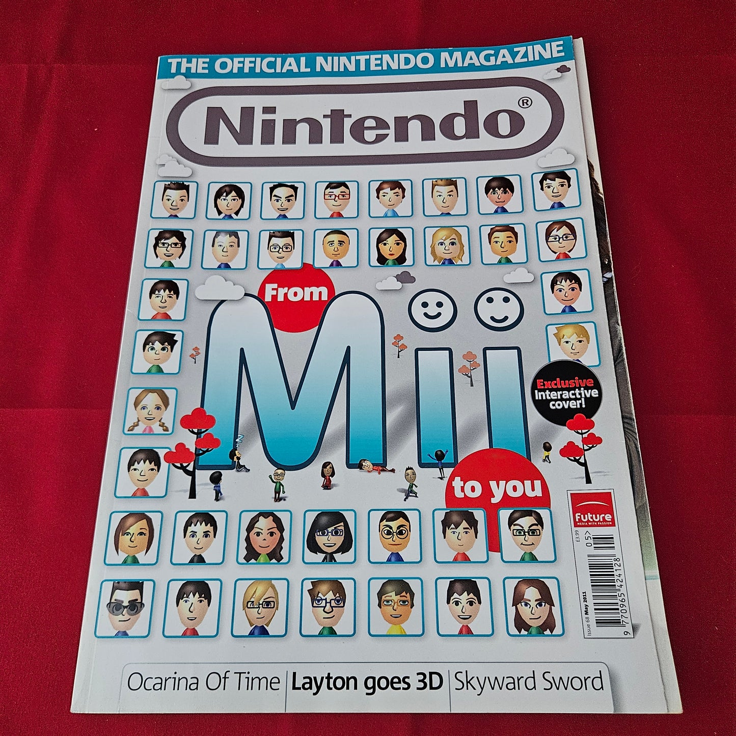 The Official Nintendo Magazine May 2011 Issue 68 (1380) Legend of Zelda Ocarina of Time 3D Skyward Sword Professor Layton Mask of Miracle Conduit 2