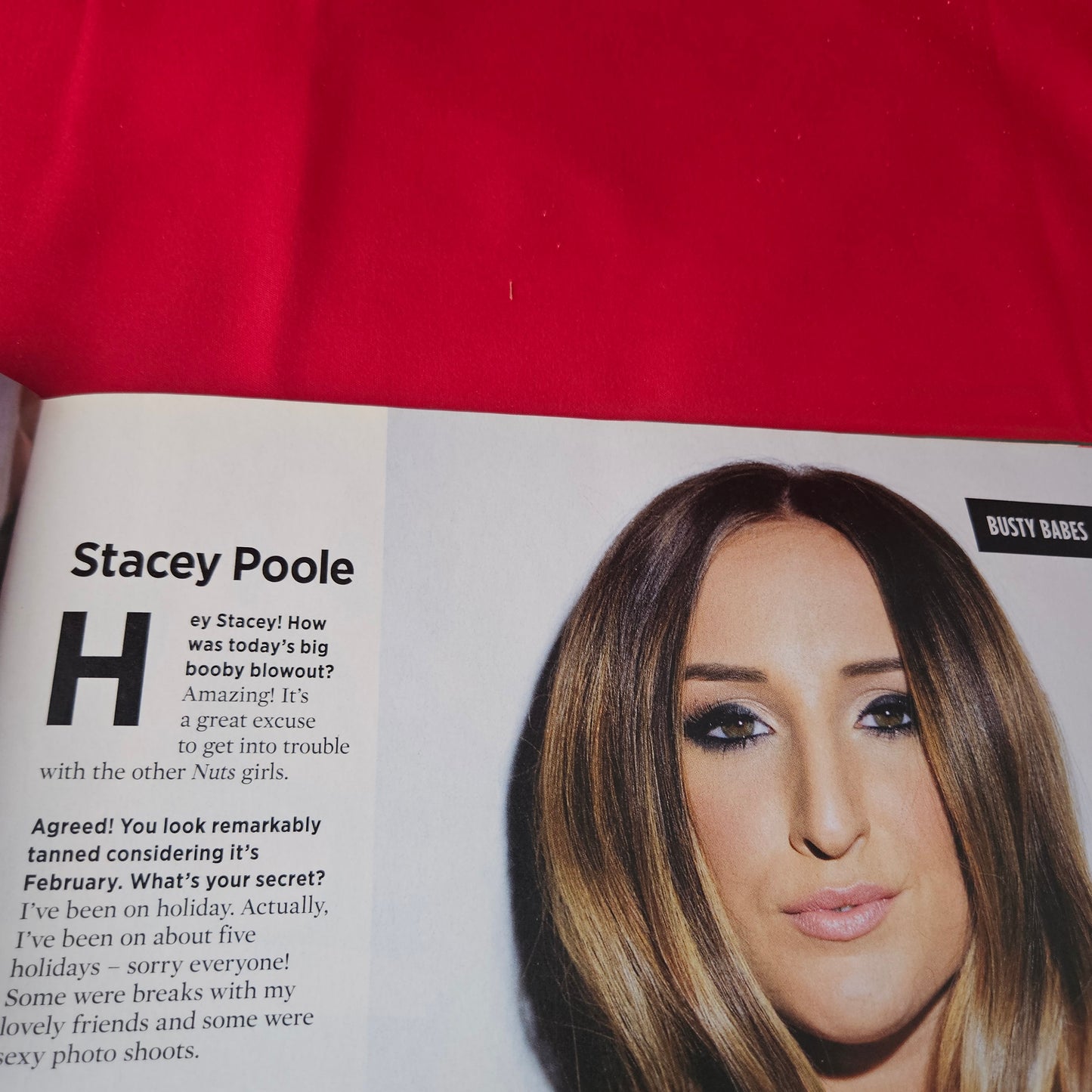 Nuts Magazine 28 February - 6 March 2014 (1383) Lucy Collett Sam Faiers Kate Upton Holly Peers Glamour Models
