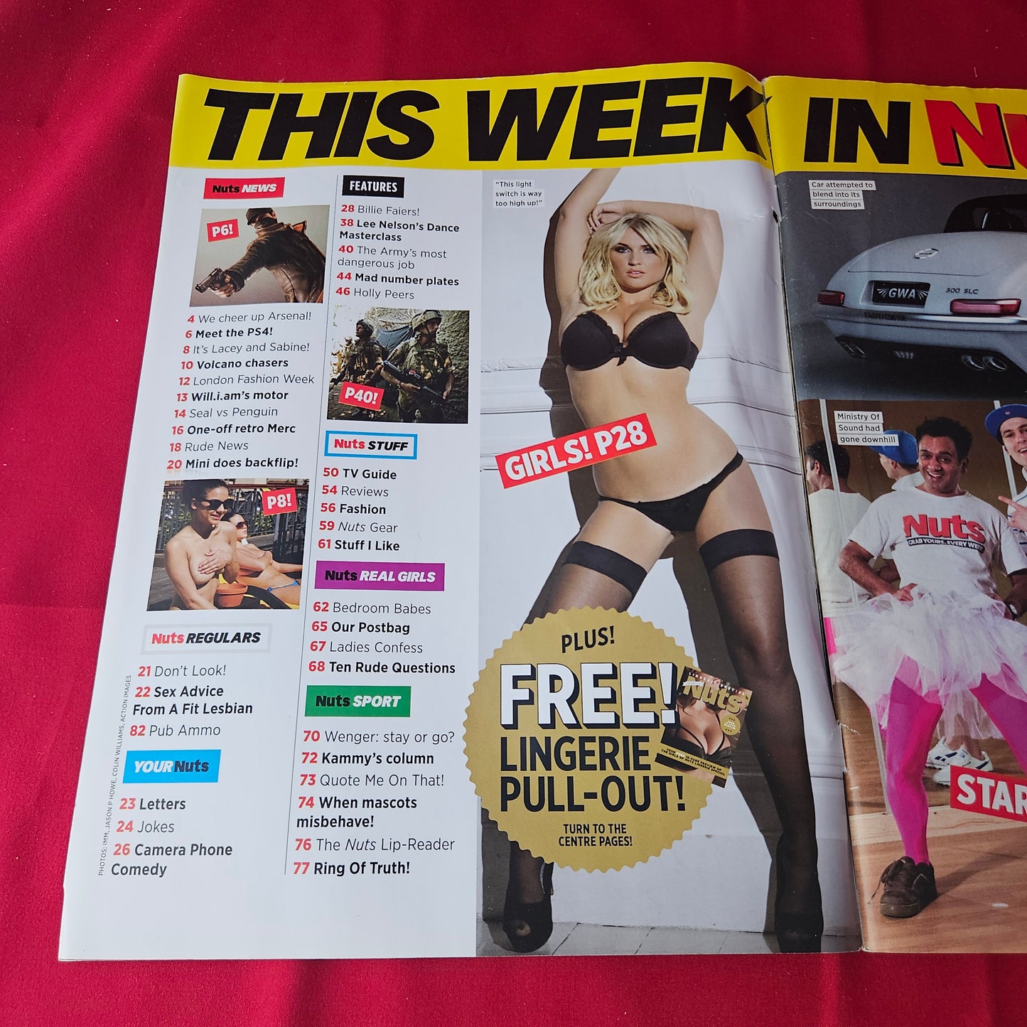 Nuts Magazine 1-7 March 2013 (1383) Billie Faiers Holly Peers Lucy Pinder India Reynolds Chanelle Hayes Rosie Jones Glamour Models