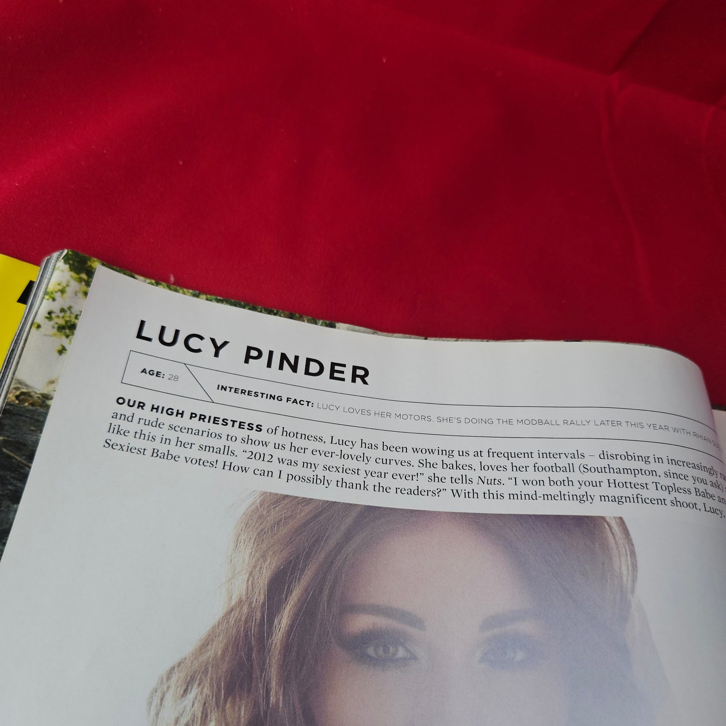 Nuts Magazine 1-7 March 2013 (1383) Billie Faiers Holly Peers Lucy Pinder India Reynolds Chanelle Hayes Rosie Jones Glamour Models