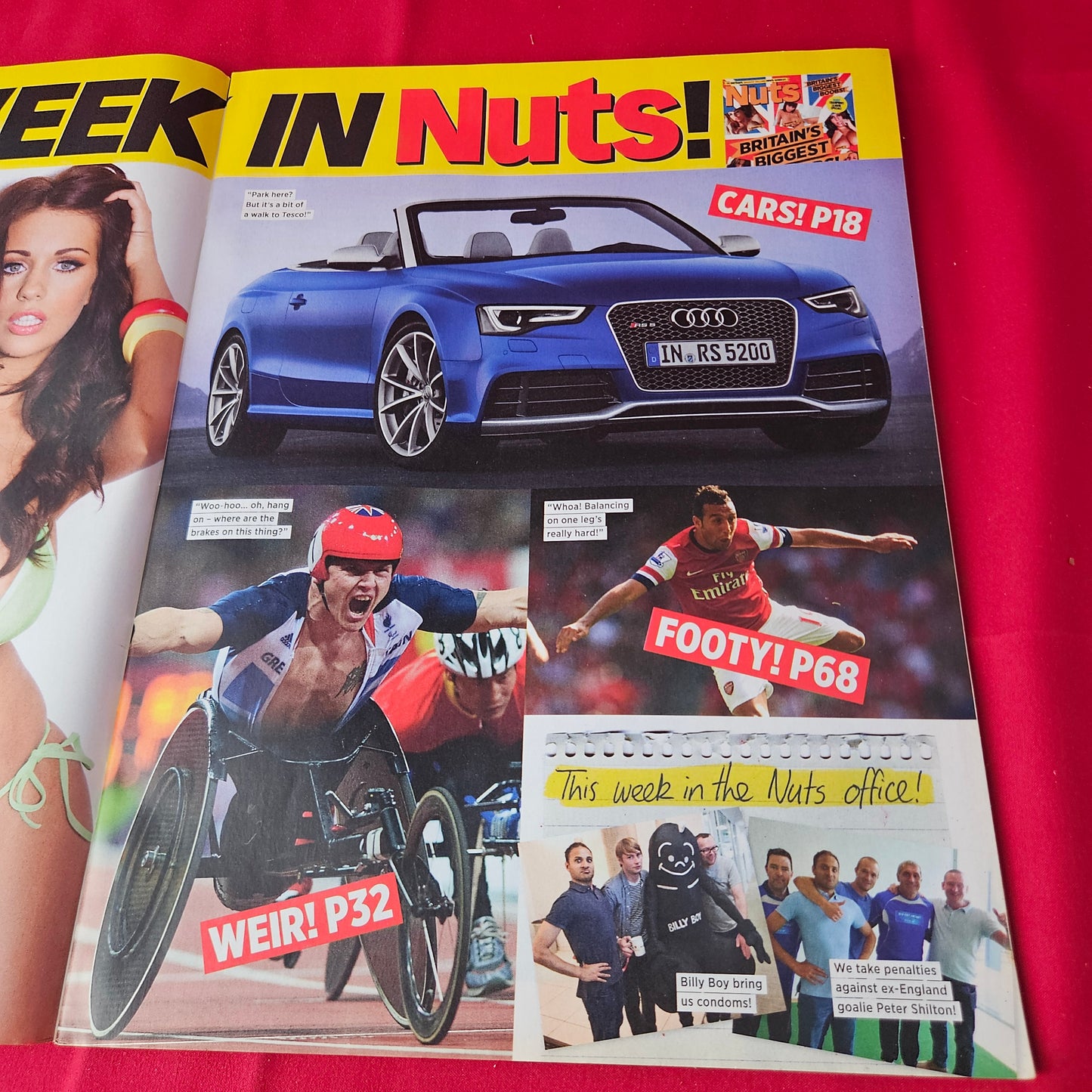 Nuts Magazine 21-27 September 2012 (1383) Danielle Sharp Holly Peers Lucy Pinder Lucy Collett Sophie Reade Jordan Carver Glamour Models