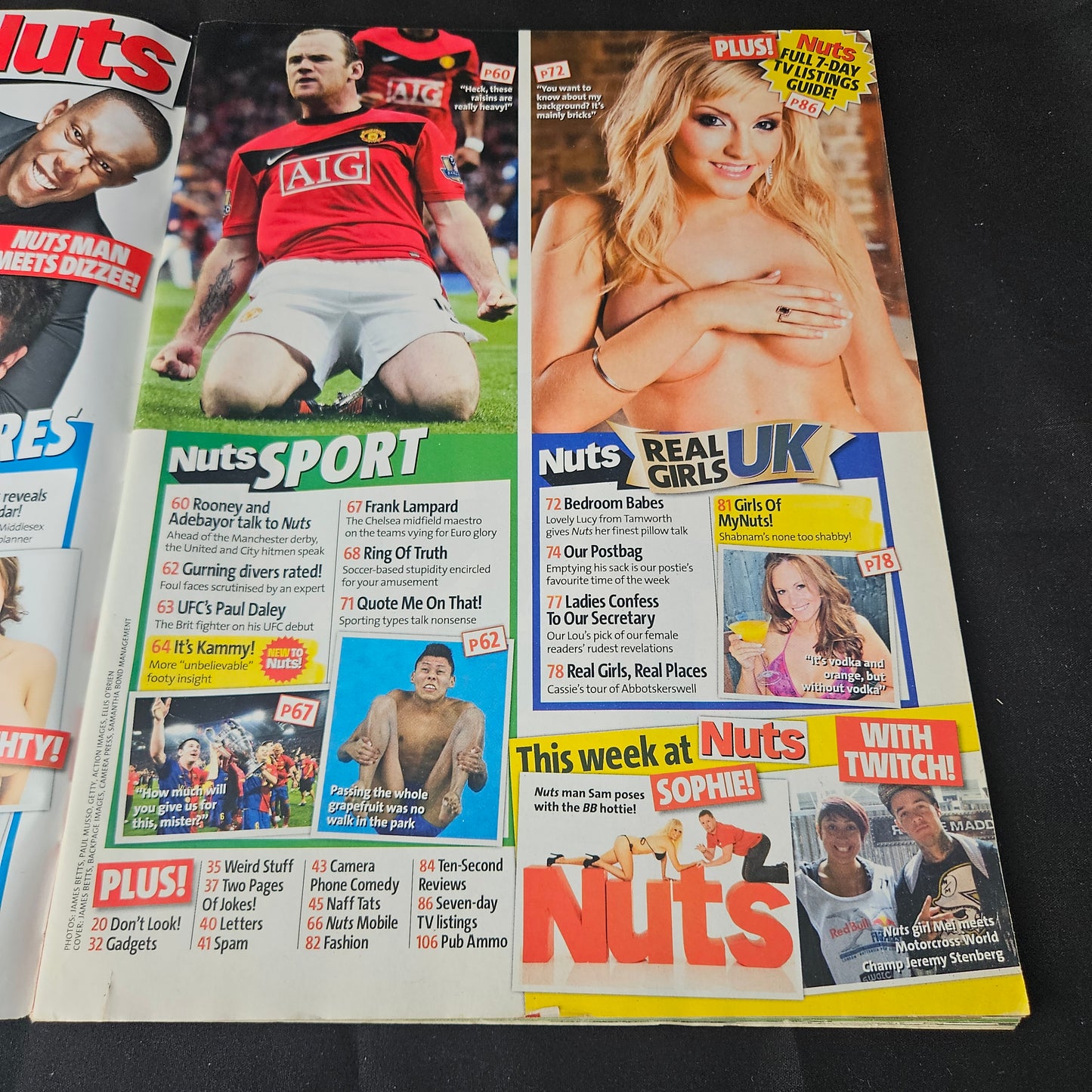 Nuts Magazine 18-24 September 2009 (1383) Sophie Reade Rosie Jones Porchia India Glamour Models