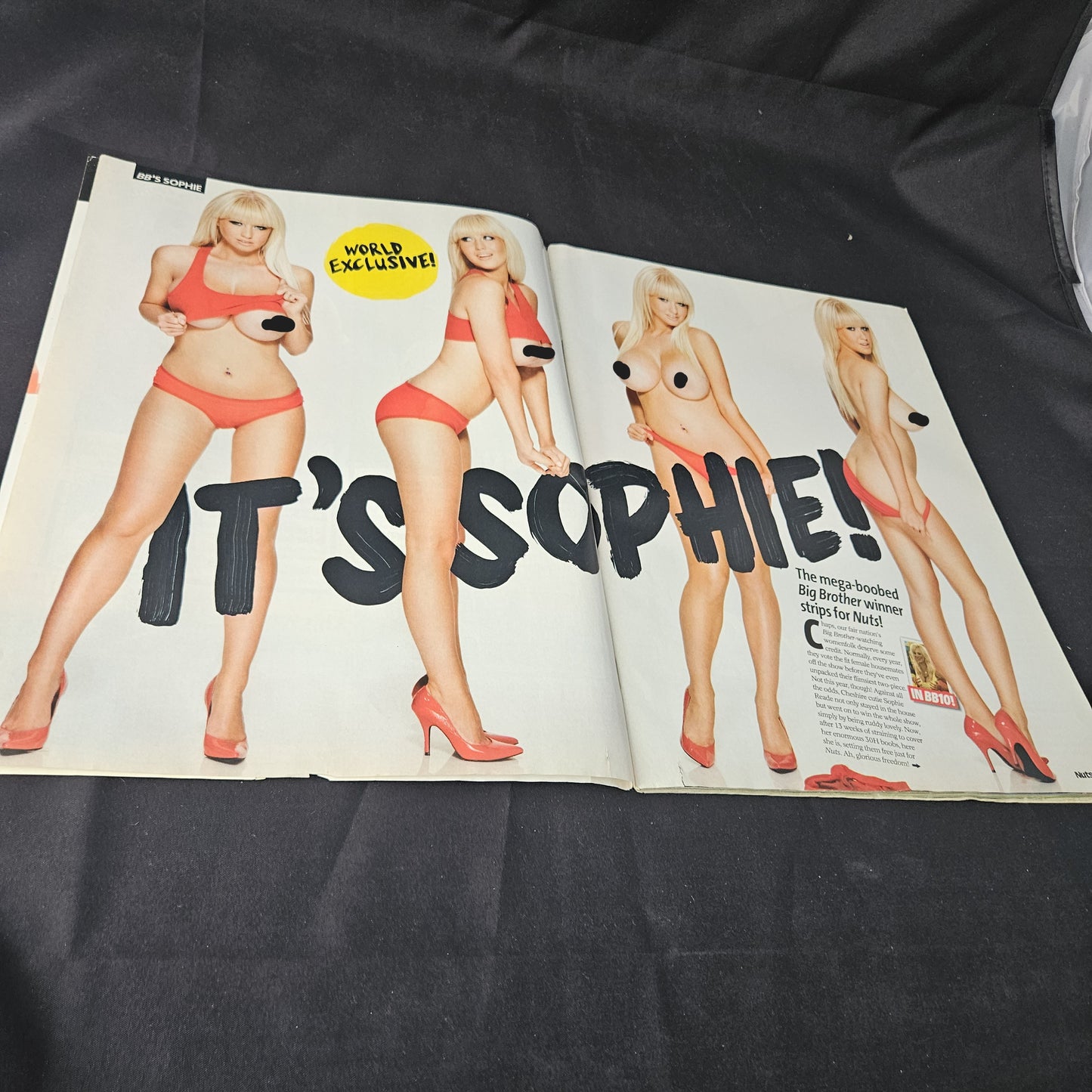 Nuts Magazine 18-24 September 2009 (1383) Sophie Reade Rosie Jones Porchia India Glamour Models