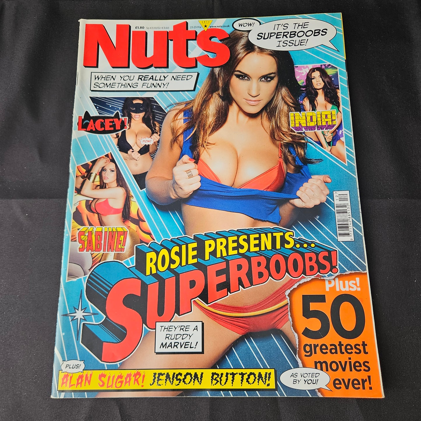 Nuts Magazine 23-29 March 2012 (1383) Rosie Jones Lacey India Sabine Glamour Models