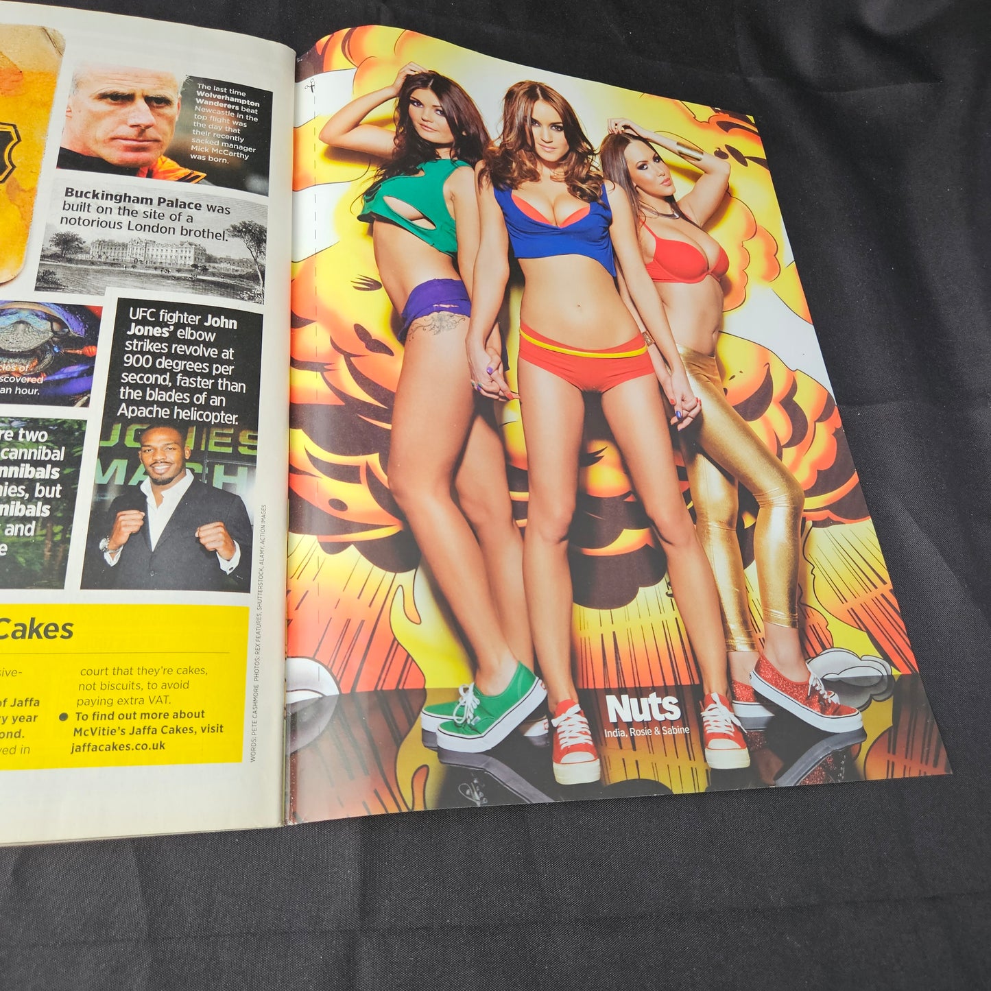 Nuts Magazine 23-29 March 2012 (1383) Rosie Jones Lacey India Sabine Glamour Models