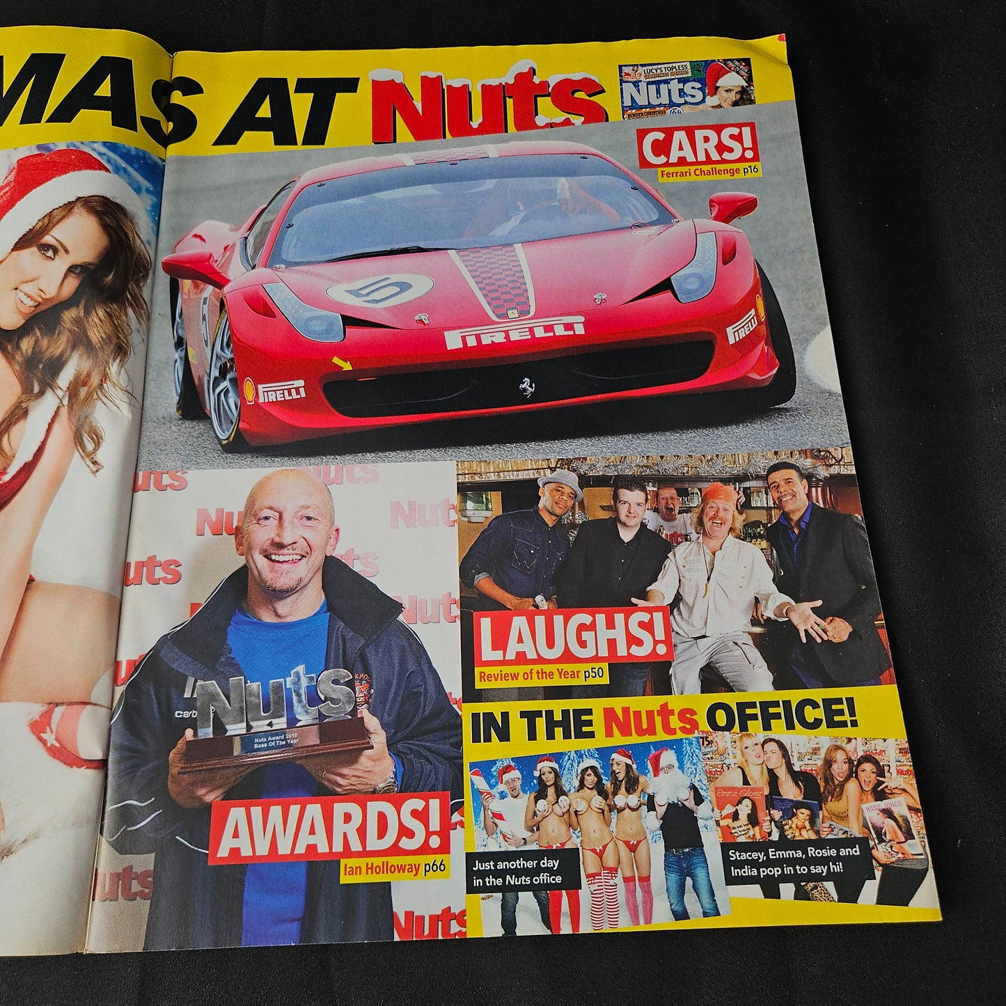 Nuts Magazine 17-30 December 2010 Christmas Double Issue (1383) Lucy Pinder Holly Peers India Reynolds Rosie Jones Sophie Howard Danica Thrall Sam Faiers Glamour Models