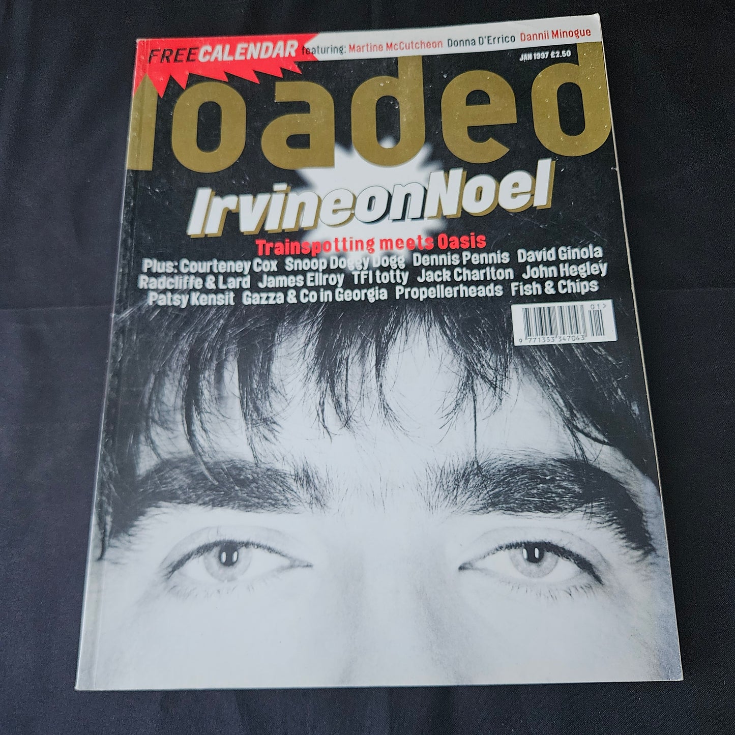 Loaded Magazine January 1997 (1386) Courteney Cox Patsy Kensit Martine McCutcheon Donna D'Errico Dannii Minogue Playboy TV Models