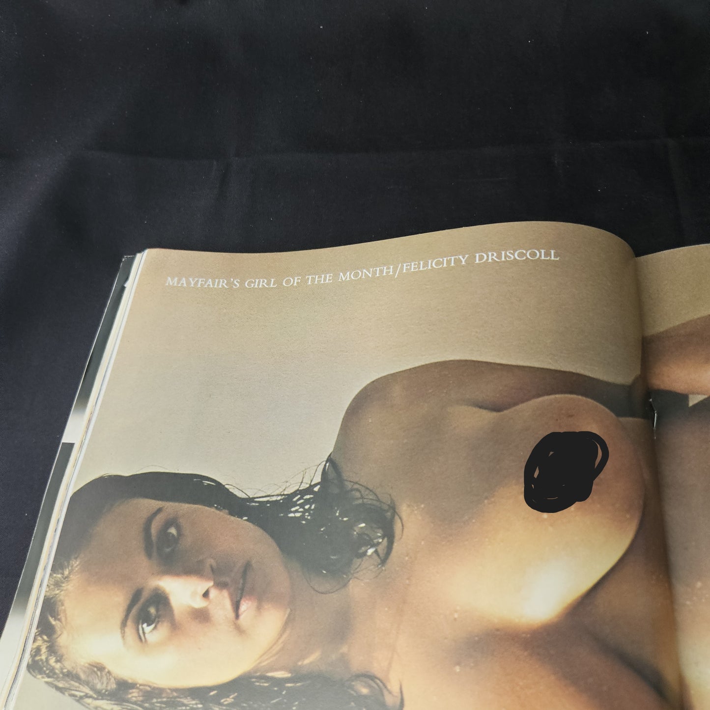 Mayfair Magazine January 1979 Volume 14 Number 1 (1387) Felicity Driscoll Poster Jacci Gloria Rose Jennifer Tamara Glamour Models