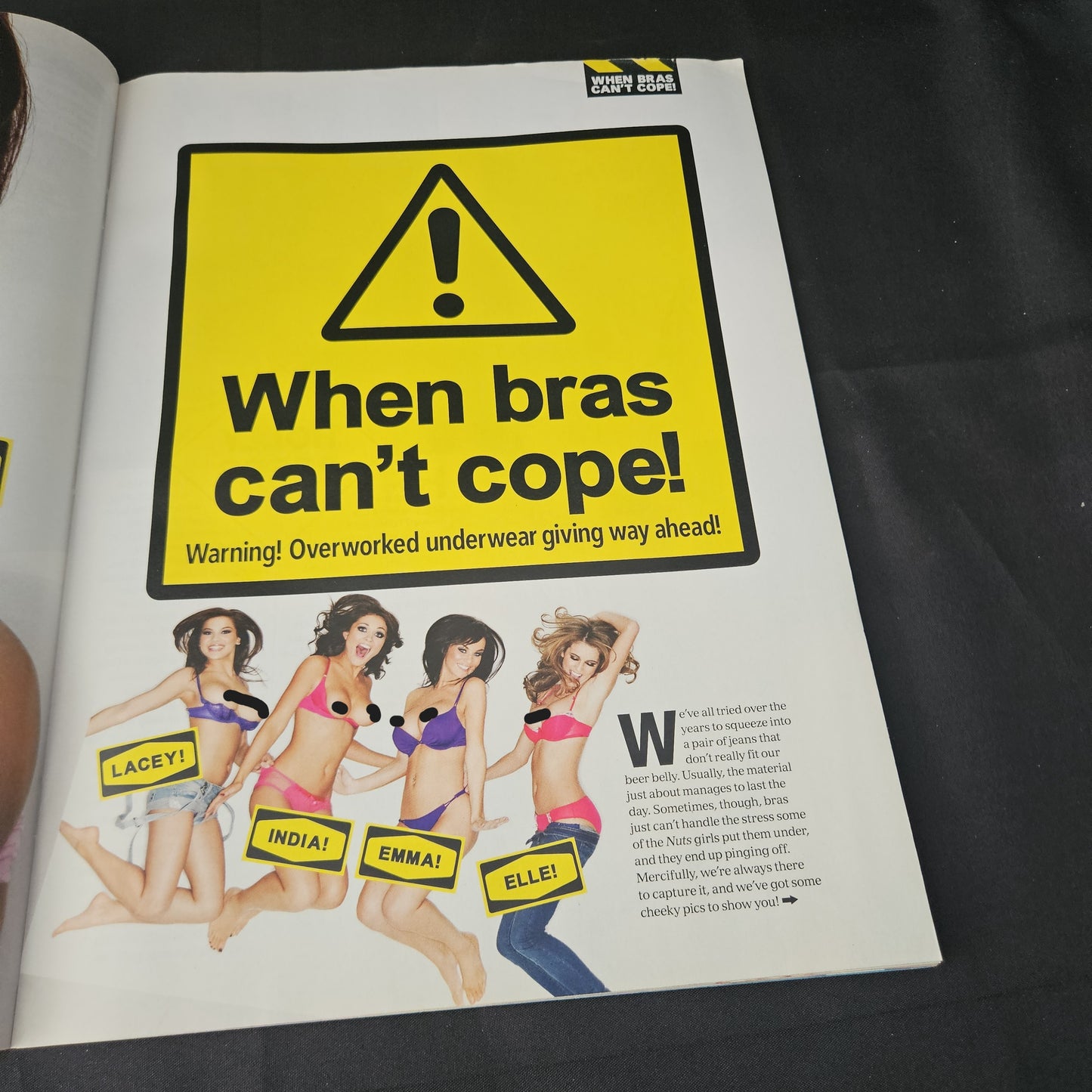 Nuts Magazine 21-27 January 2011 (1393) Holly Peers Lacey Banghard Emma Glover