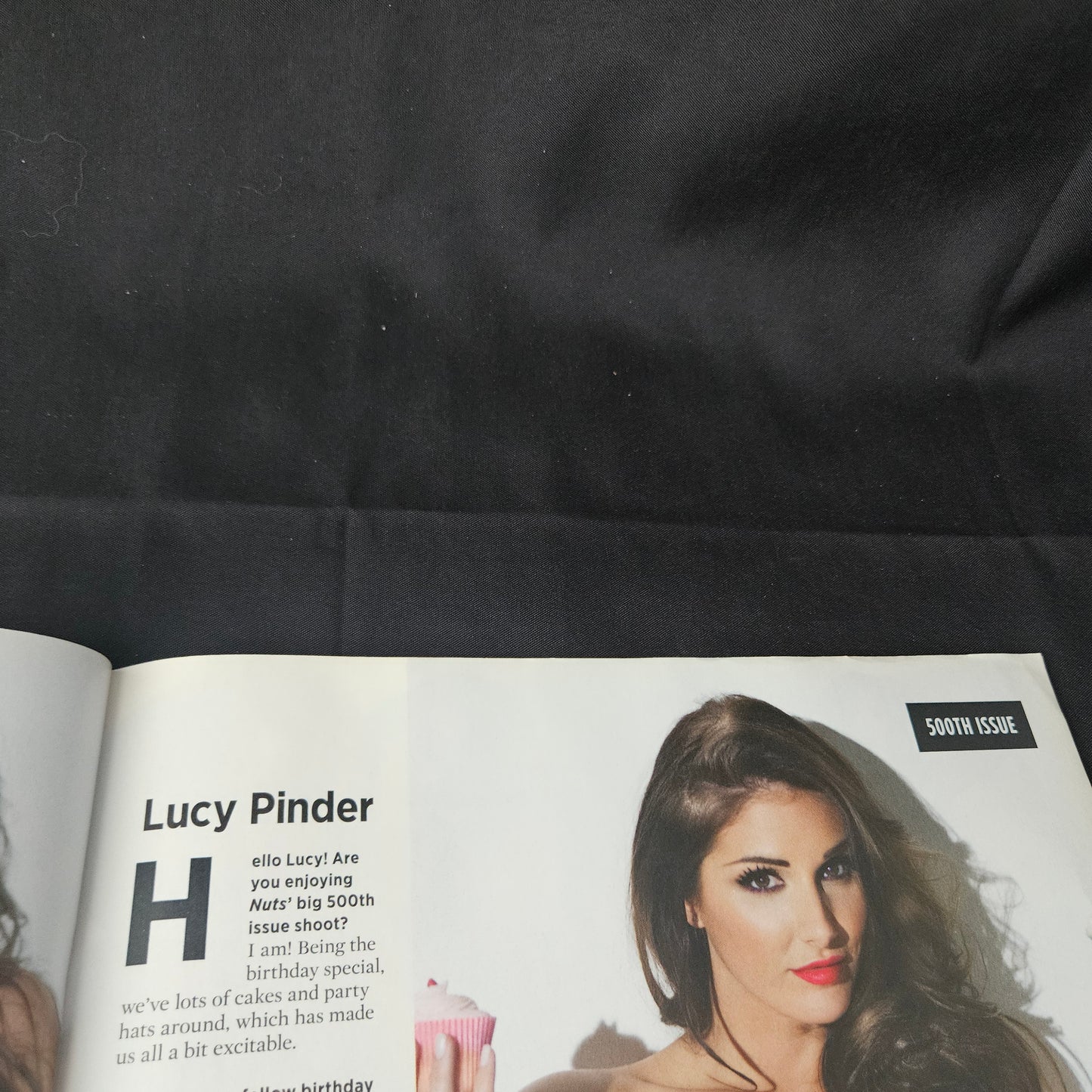 Nuts Magazine 18-24 October 2013 500th Issue (1393) Lucy Pinder Rosie Jones Holly Peers Lucy Collett Chanelle Hayes Sylvester Stallone Arnold Schwarzenegger Babes Celebrities